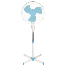 Stand fan Blue - White diameter 40 60W